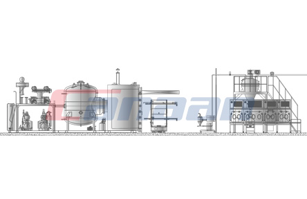 Solvent Crystallization Refining Drying Package System