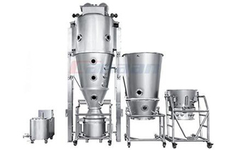 Parameters to be controlled in the fluidized bed dryer (system)